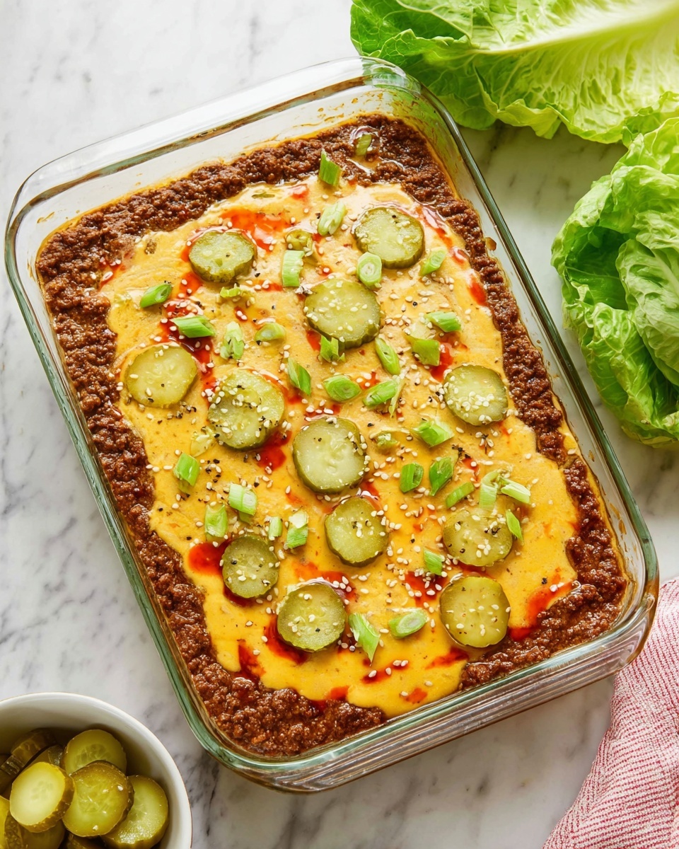 Big Mac Casserole Recipe - Recipe Image