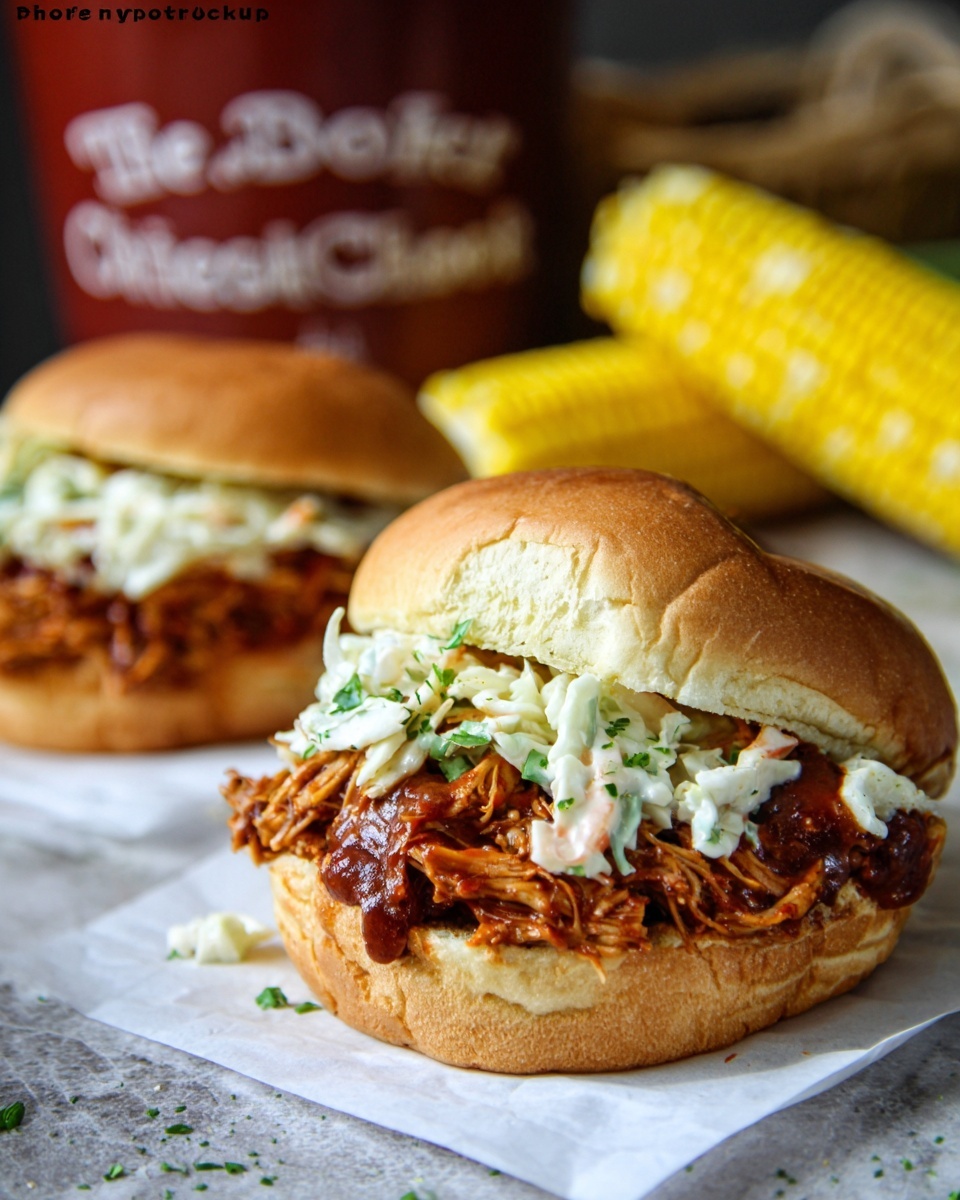 The Best Crockpot BBQ Chicken Recipe - Recipe Image