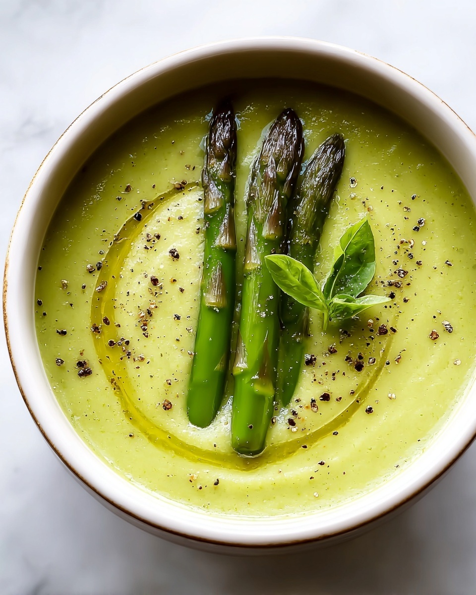 Creamy Asparagus Soup Recipe - Recipe Image