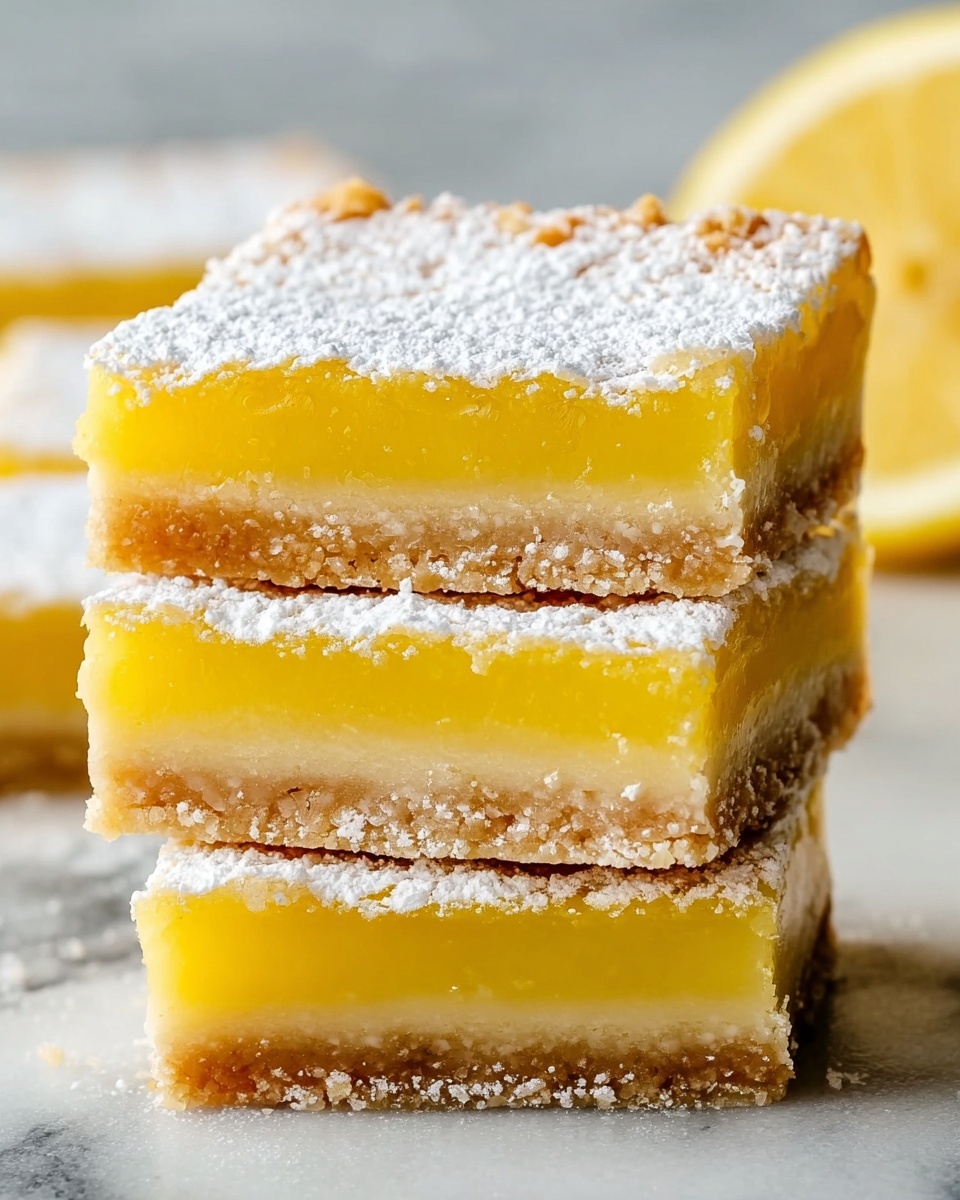 Perfect Homemade Lemon Bars Recipe - Recipe Image