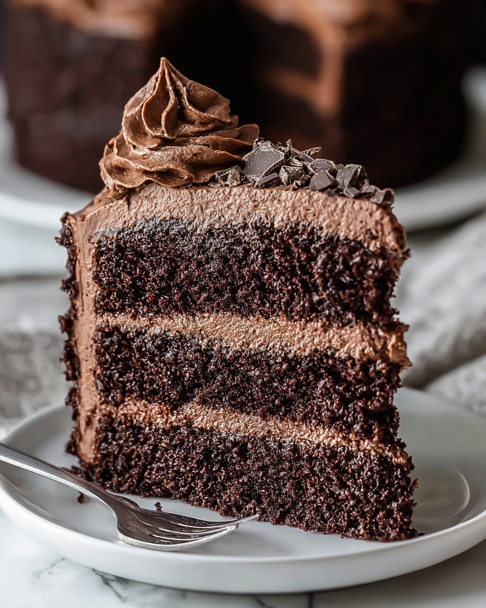 Perfect Homemade Chocolate Cake Recipe - Recipe Image