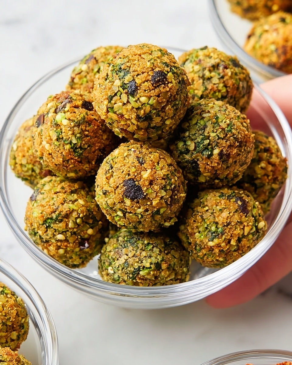 Crispy Homemade Herby Falafel Recipe - Recipe Image