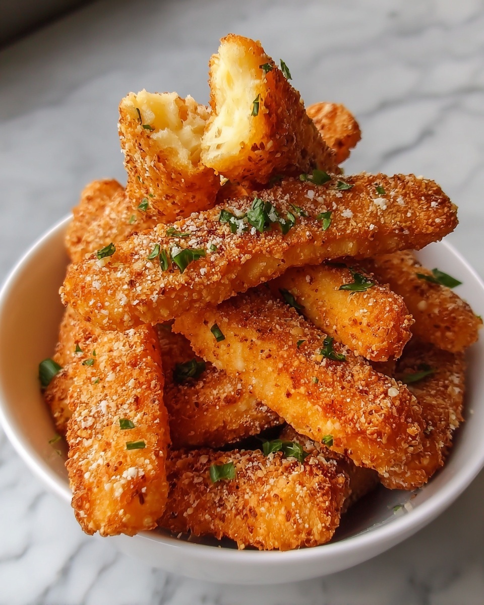 Crispy Fried Manchego Cheese Bites Recipe - Recipe Image