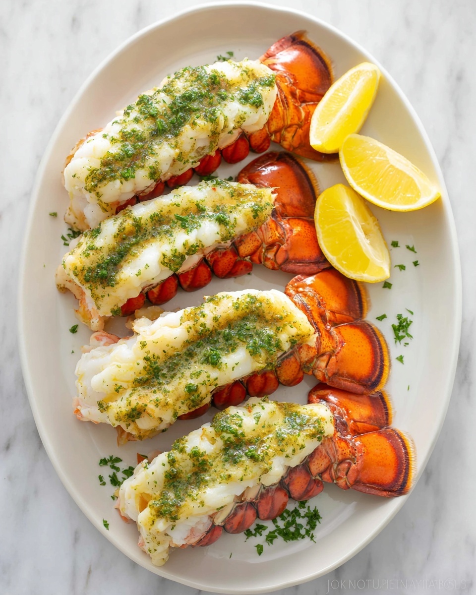 Lobster Tail Recipe with Garlic Lemon Butter Recipe - Recipe Image