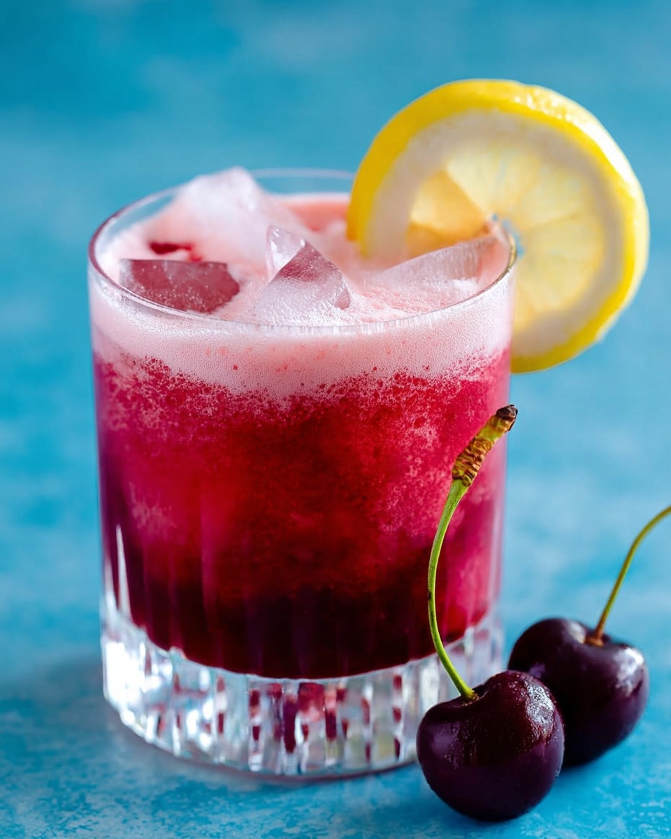 Sparkling Cherry Lemonade Recipe - Recipe Image