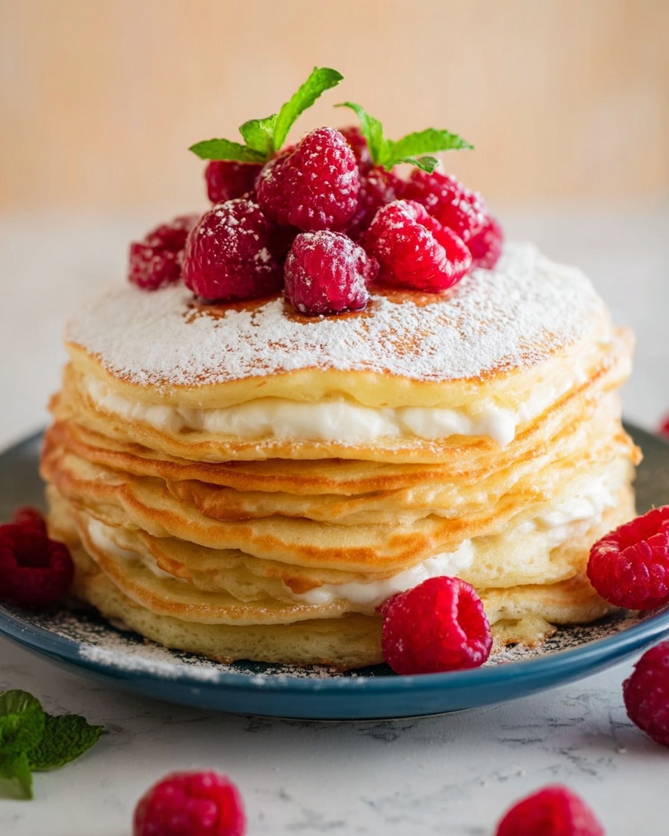 Sweetened Condensed Milk Crepe Cake Recipe - Recipe Image