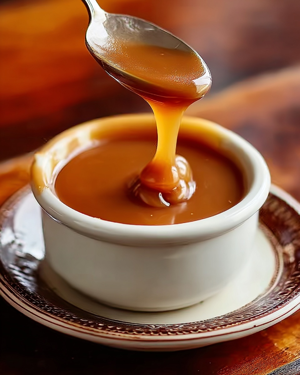 Homemade Butterscotch Sauce – Quick, Rich, and Creamy Dessert Topping Recipe - Recipe Image