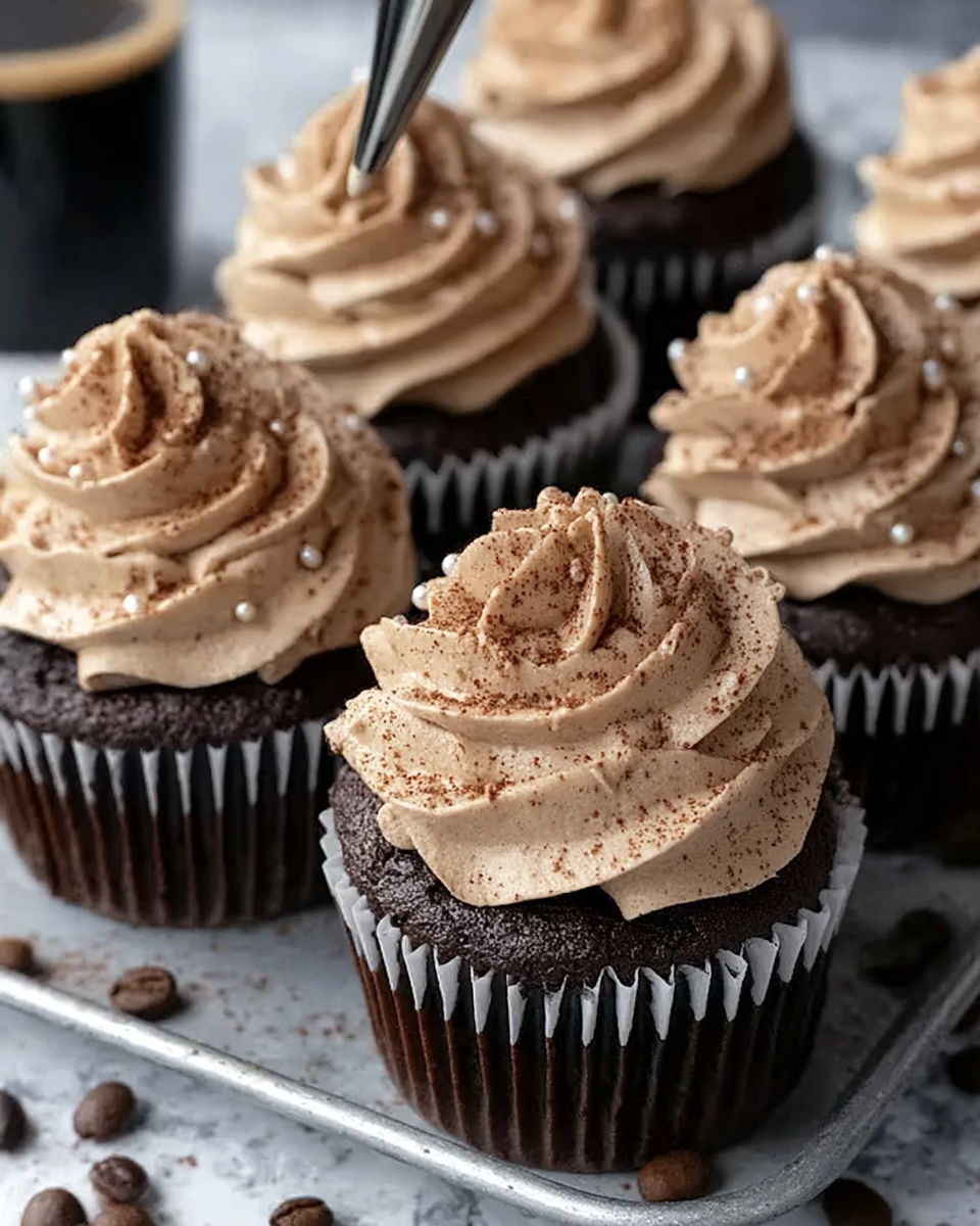 Decadent Espresso Cupcakes Recipe - Recipe Image
