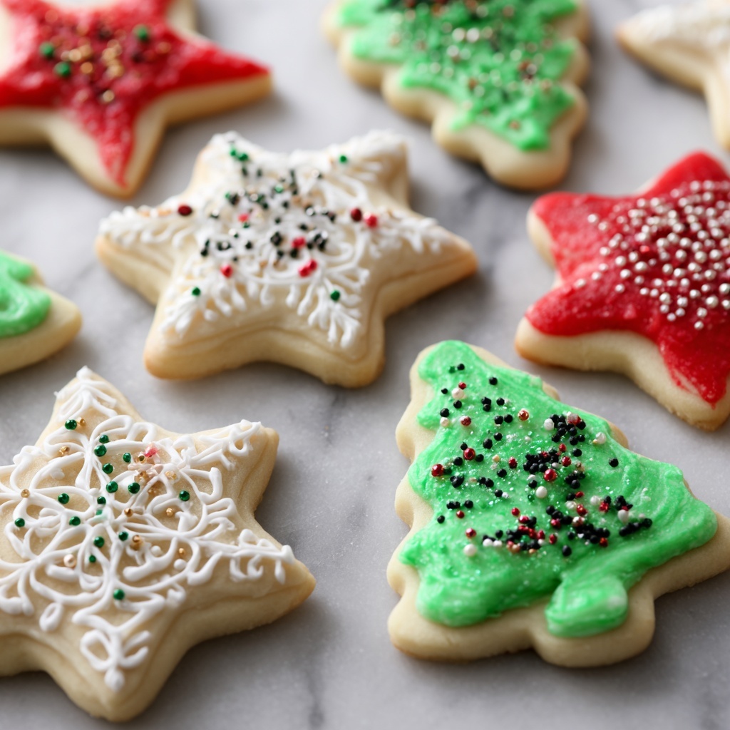 Christmas Cut-Out Sugar Cookies Recipe - Recipe Image