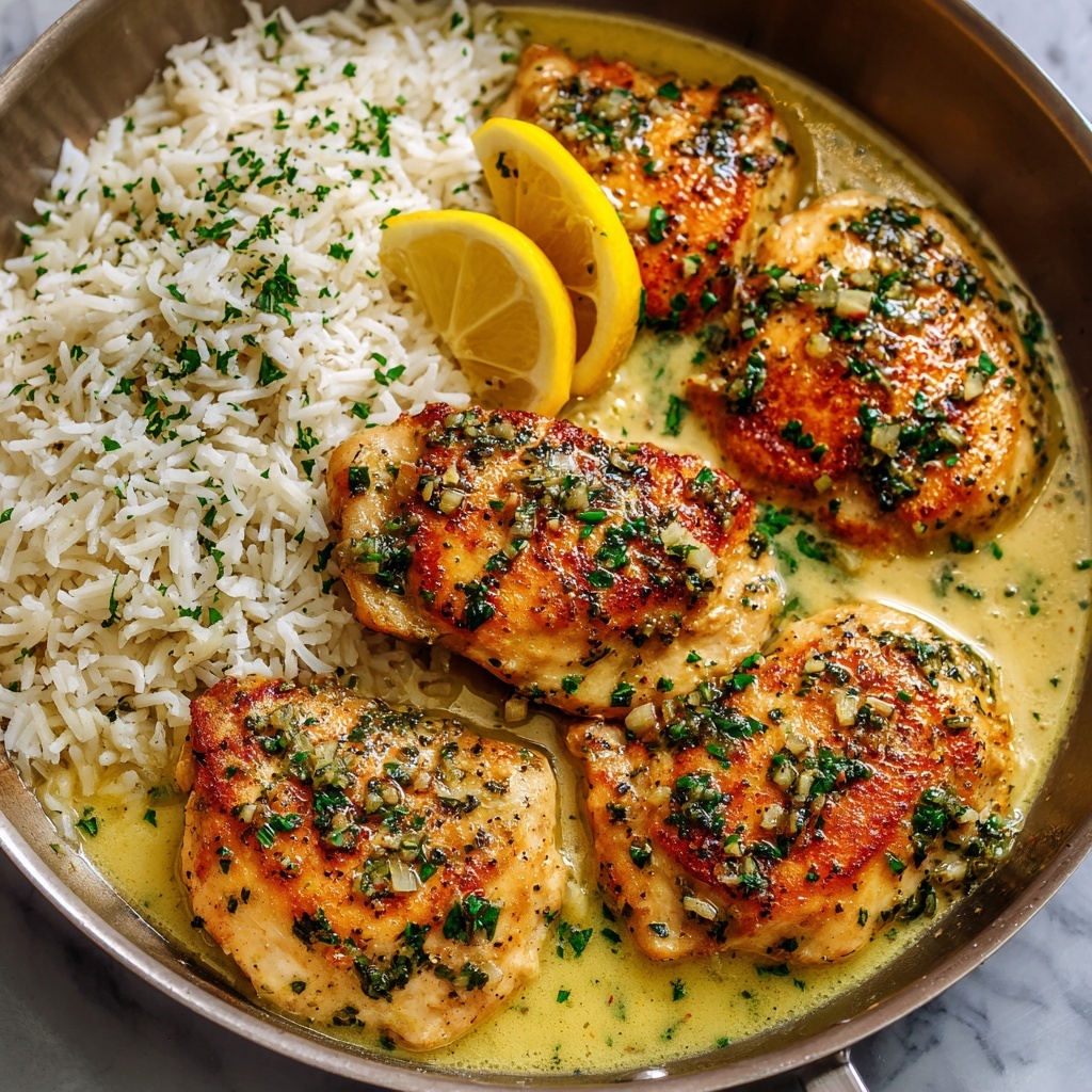 Lemon Garlic Butter Chicken Breasts Recipe - Recipe Image