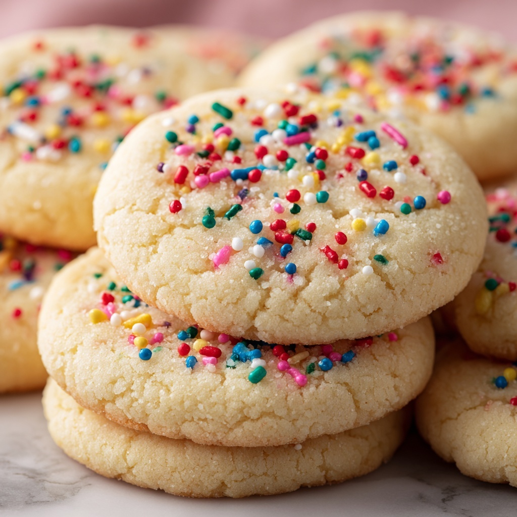 Classic Sand Cookies Recipe - Recipe Image