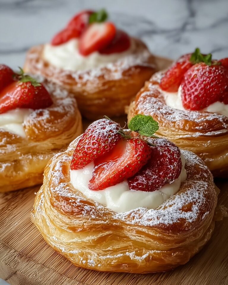 Easy Vegan Strawberry Danish Recipe