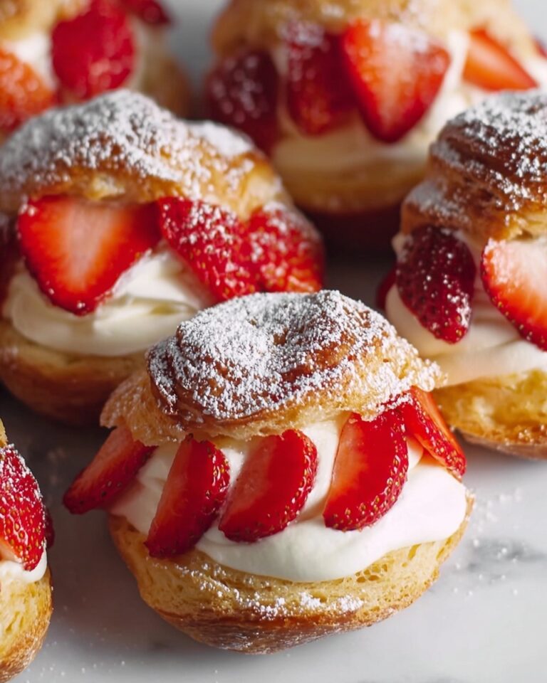 Decadent Strawberry Brioches with Orange Almond Cream Bliss Recipe