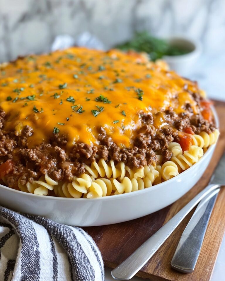 One Pot Cheeseburger Casserole Recipe