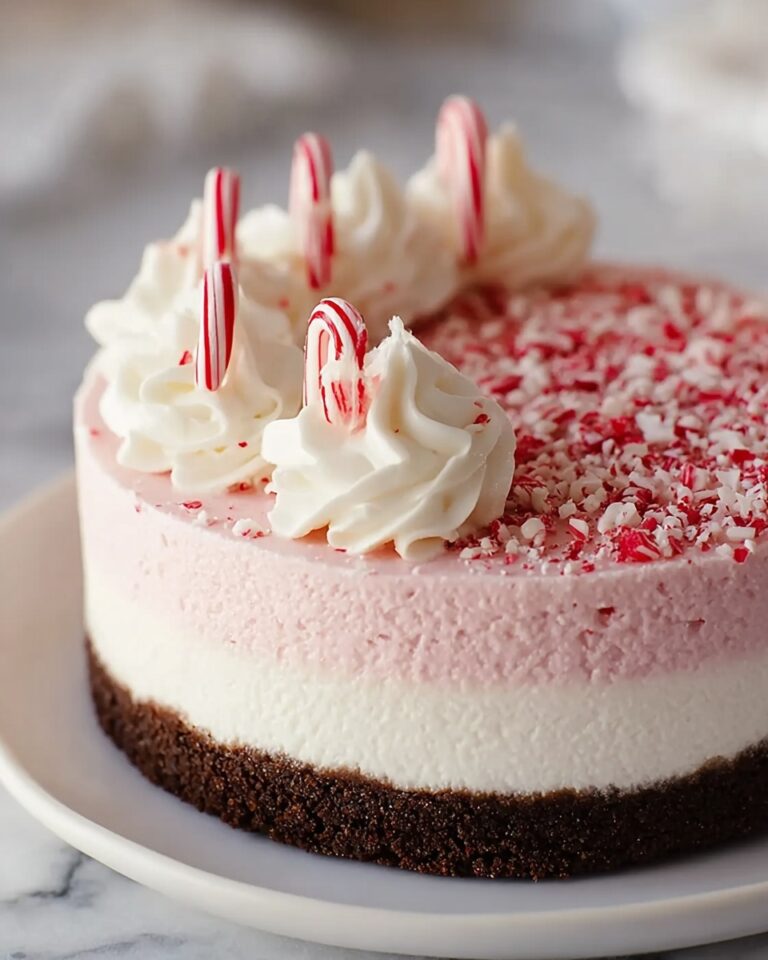 Candy Cane Holiday Cheesecake in an Instant Pot Recipe