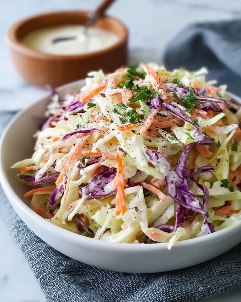 The Best Old-Fashioned Creamy Coleslaw Recipe