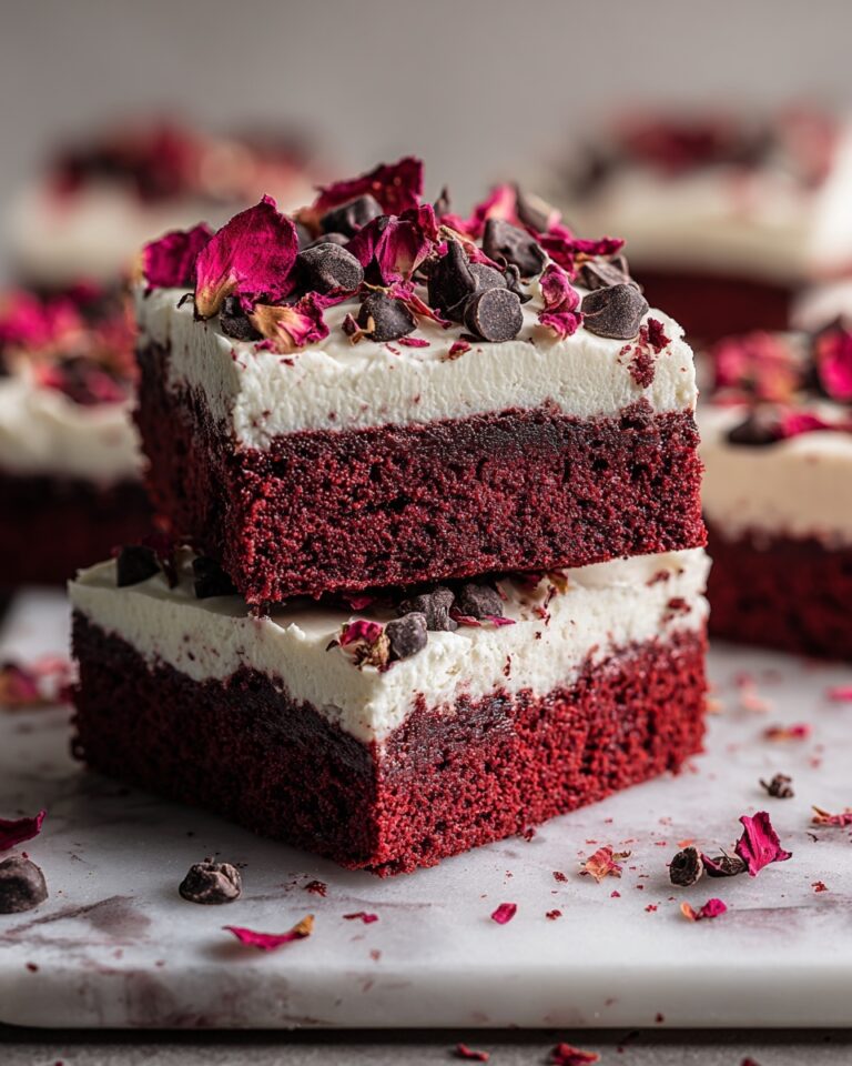The Best Fudgy Red Velvet Brownies Recipe