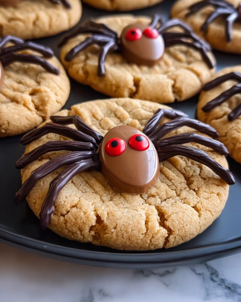 Peanut Butter Spider Cookies: A Spooky Twist for Halloween Recipe