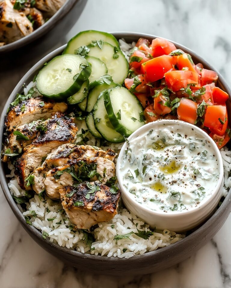 Chicken Tzatziki Bowls Recipe