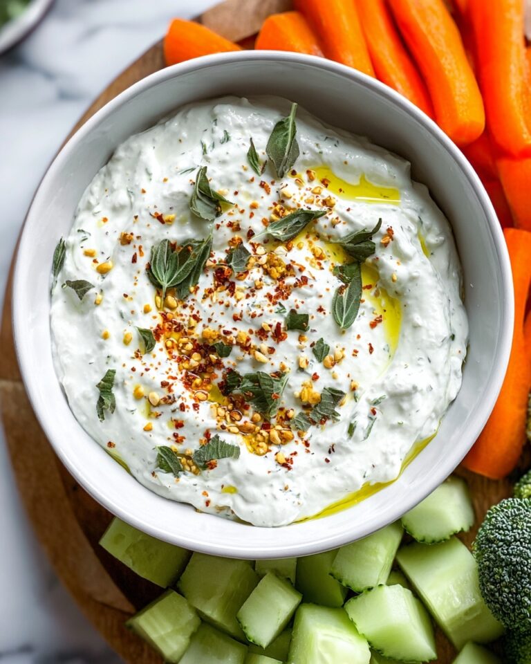 Creamy Cottage Cheese Dip with Fresh Herbs Recipe