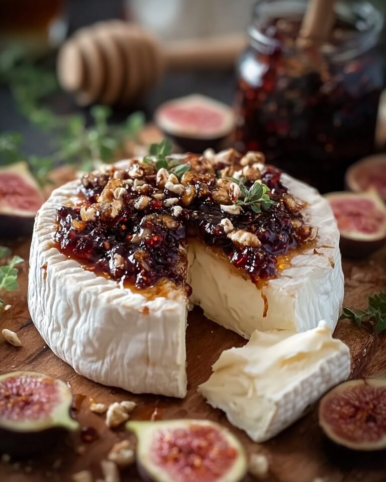 Boursin Cheese with Fig Jam and Pistachios Recipe