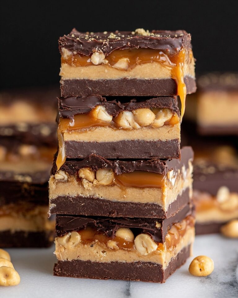Homemade Snickers Bars Recipe
