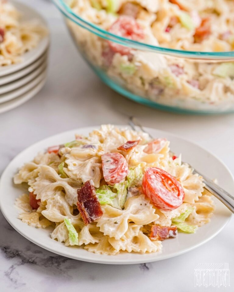 BLT Pasta Salad Recipe