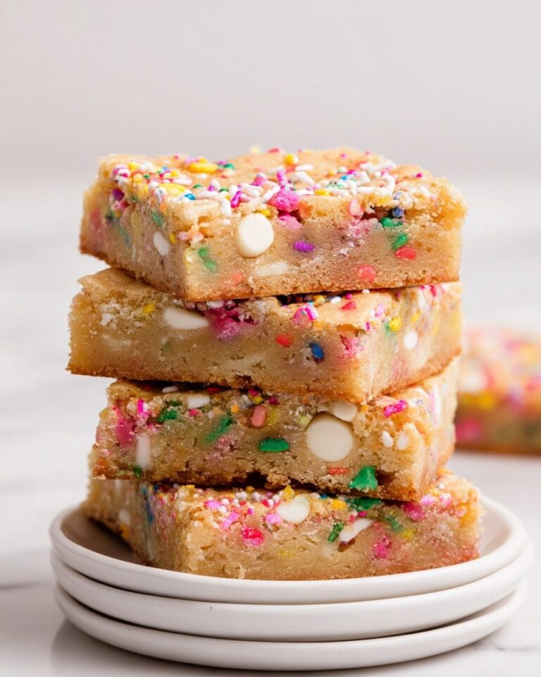 Birthday Cake Blondies Recipe