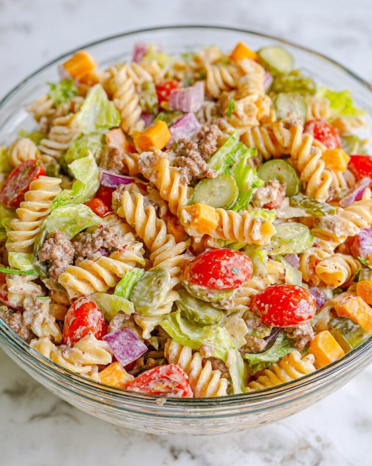 Big Mac Pasta Salad Recipe