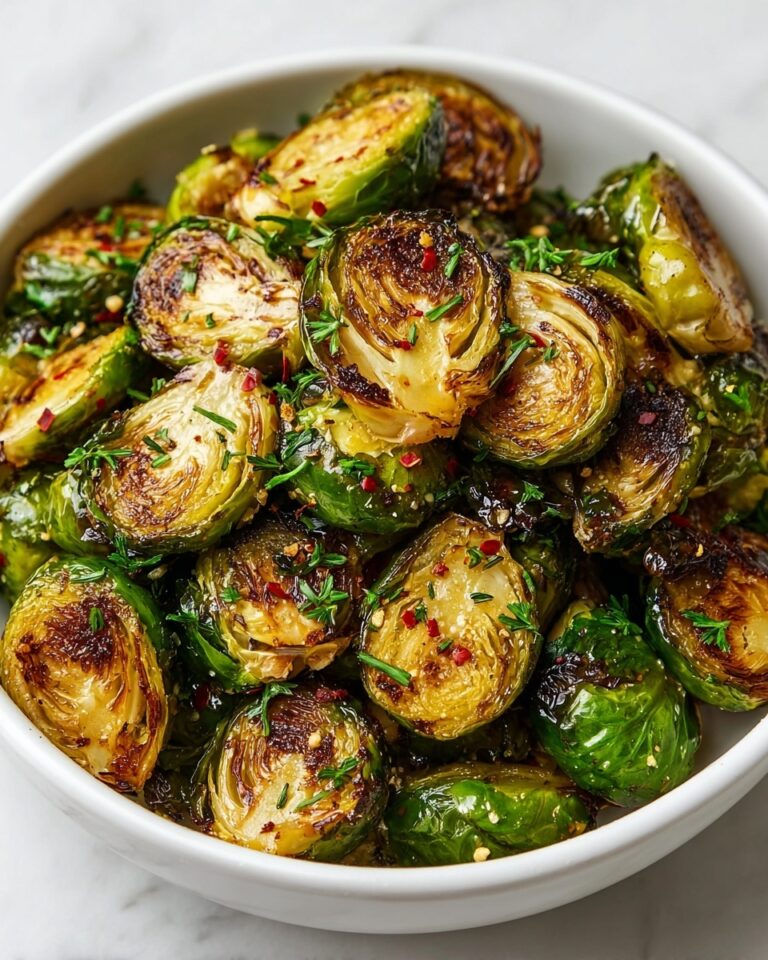 Easy Air Fryer Brussels Sprouts for a Flavor-Packed Weeknight Dinner Recipe