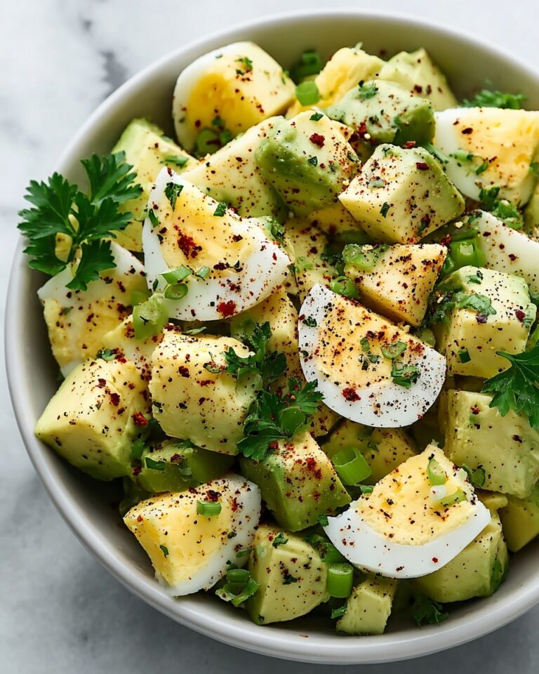 Creamy Avocado Egg Salad Recipe