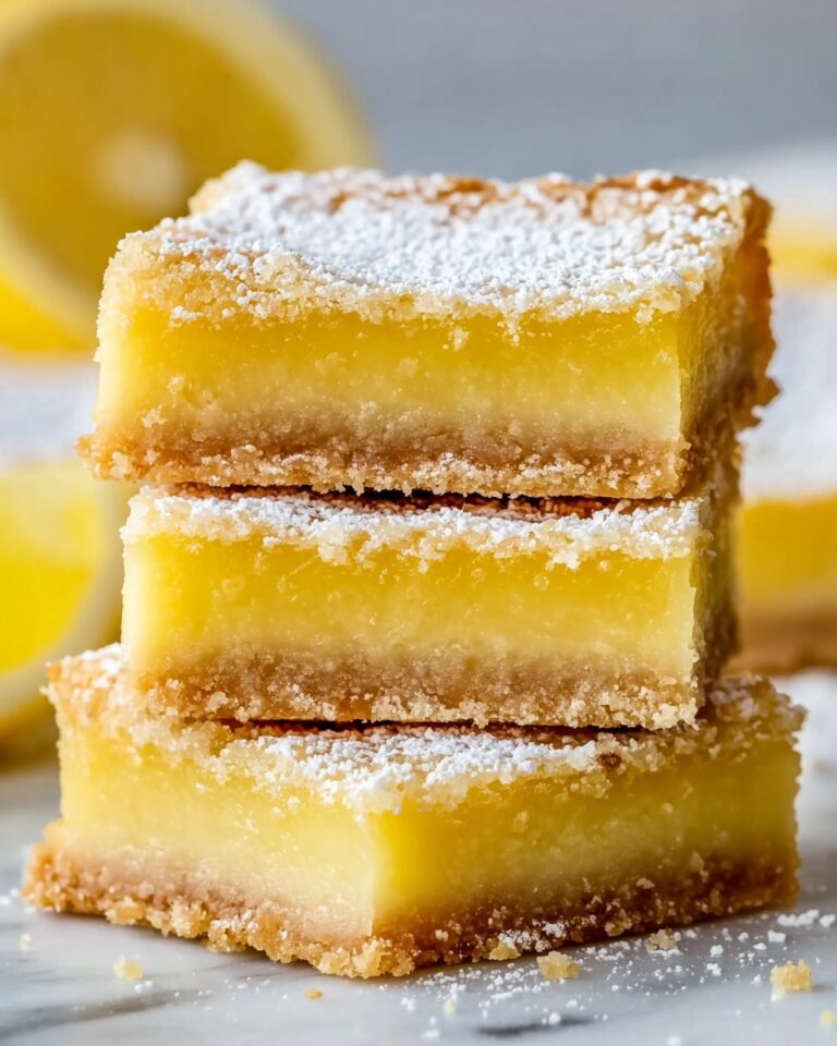 Perfect Homemade Lemon Bars Recipe