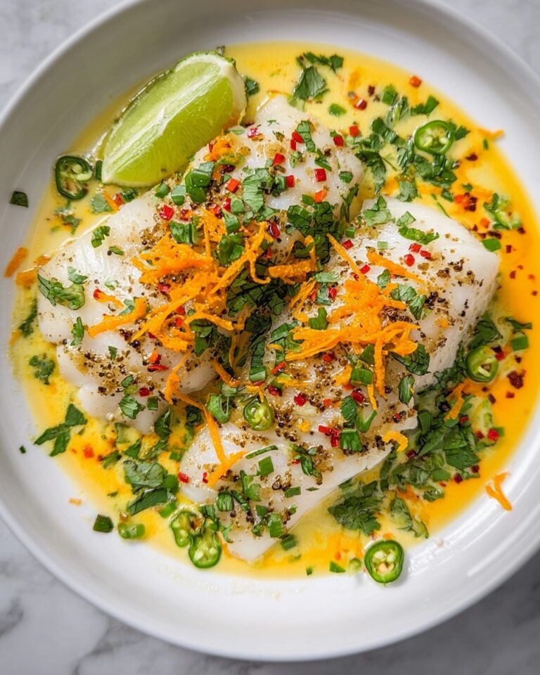 Simple Coconut Milk Poached Fish Recipe