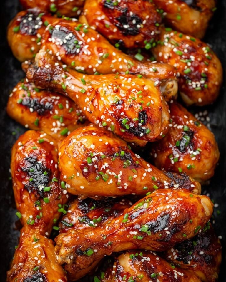 Baked Honey Glazed Chicken Drumsticks Recipe