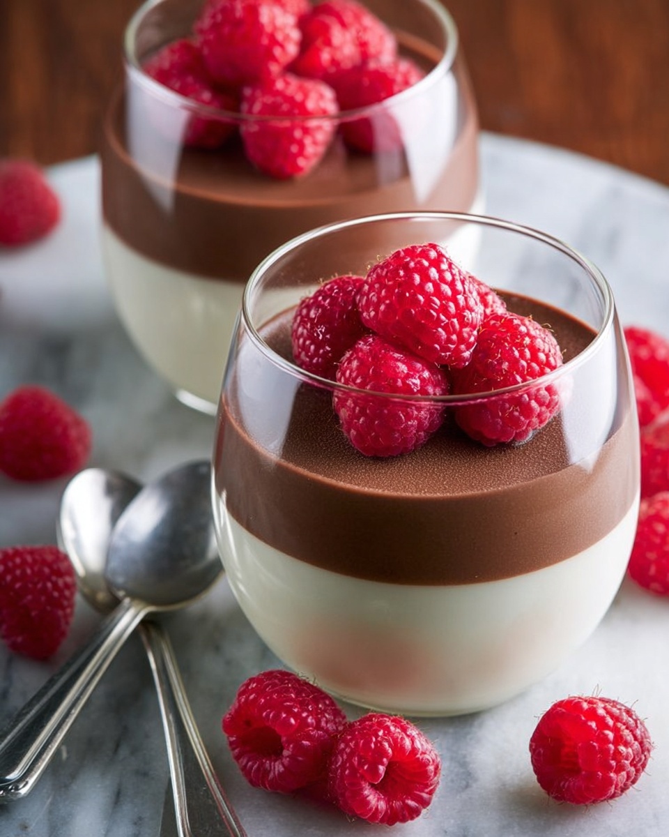 Vanilla Mousse with Chocolate Recipe - Recipe Image