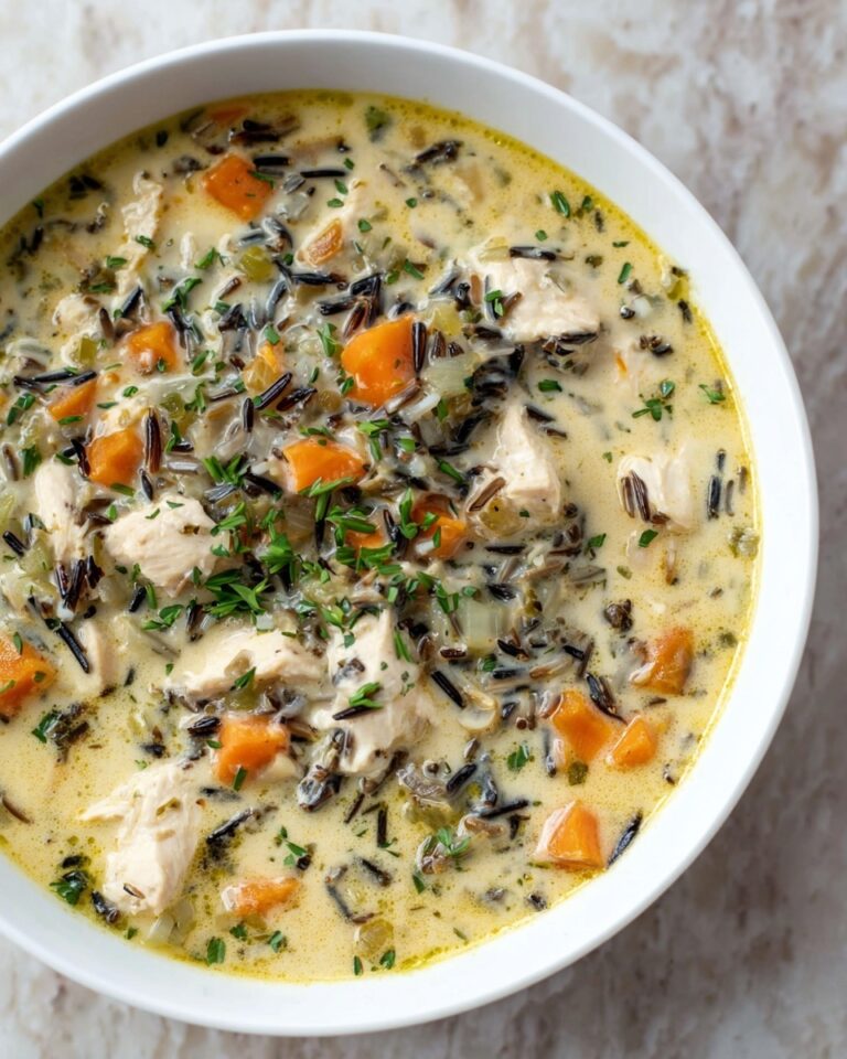 Leftover Turkey and Wild Rice Soup Recipe