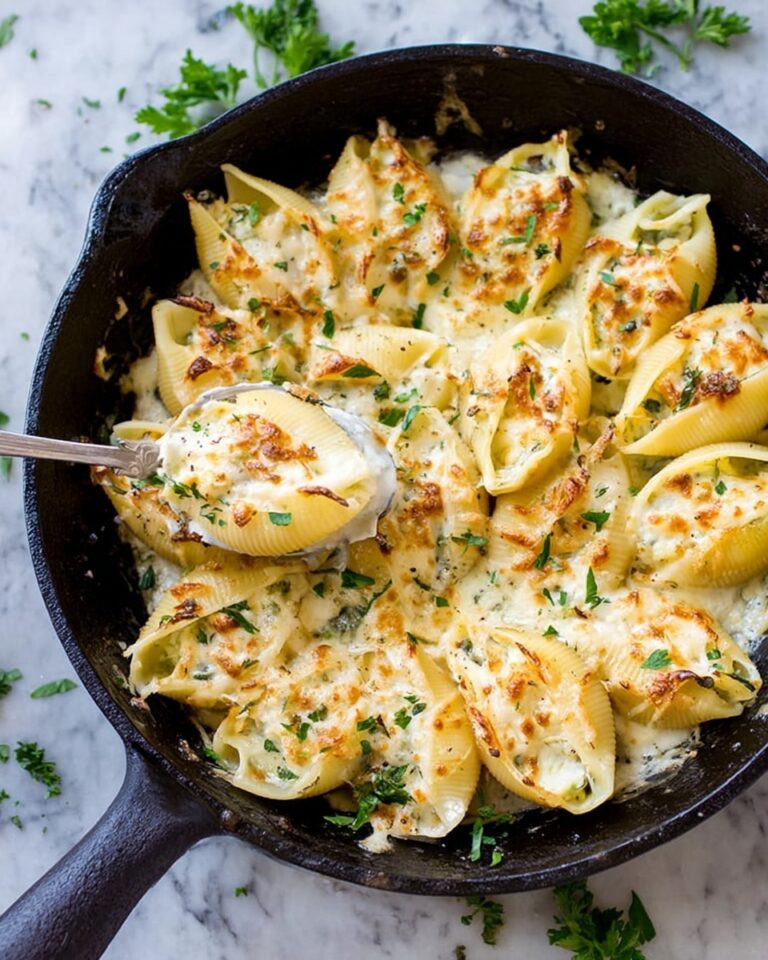 Lemon Chicken Stuffed Shells Recipe