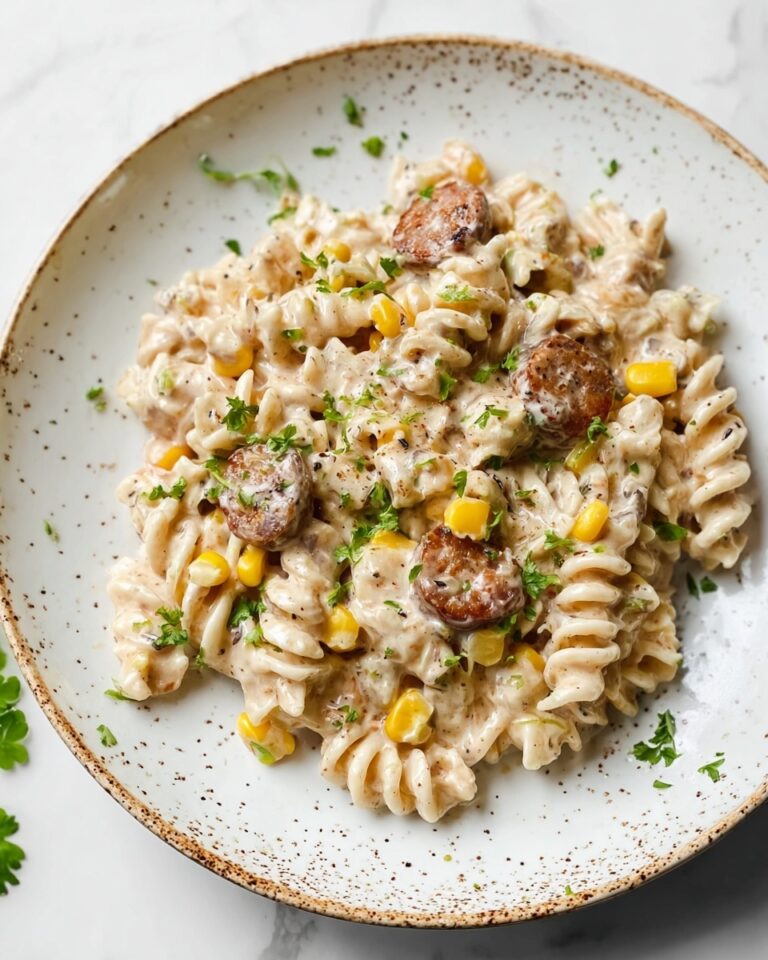 Cream Cheese Smoked Sausage Pasta Recipe
