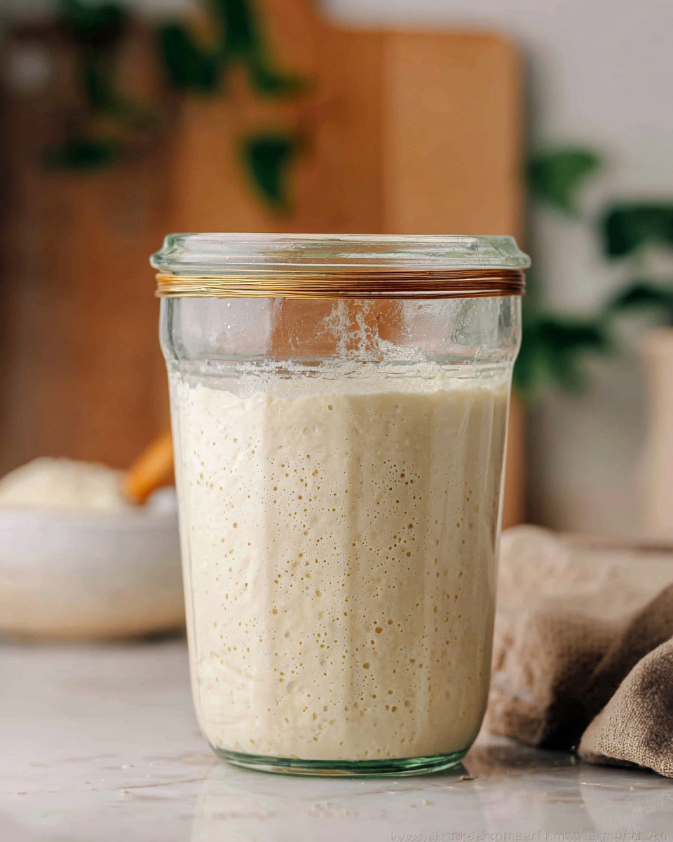 Sourdough Starter Recipe: How to Make a Live Fermented Starter from Whole Grain Flours Recipe - Recipe Image