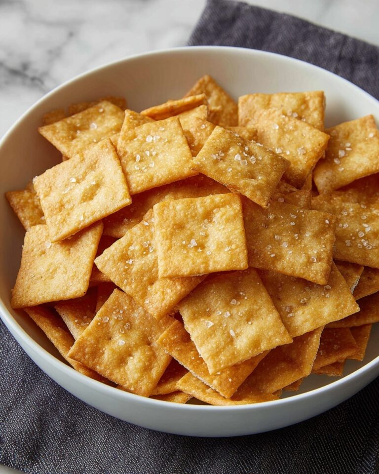 Sourdough Cheese Crackers Recipe