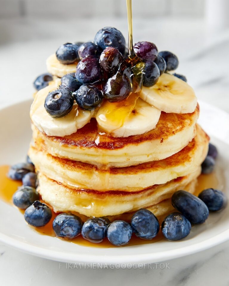 Sour Cream Blueberry Pancakes Recipe