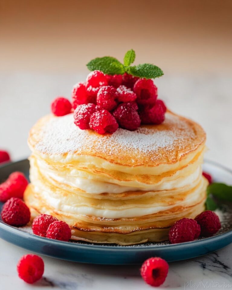 Sweetened Condensed Milk Crepe Cake Recipe