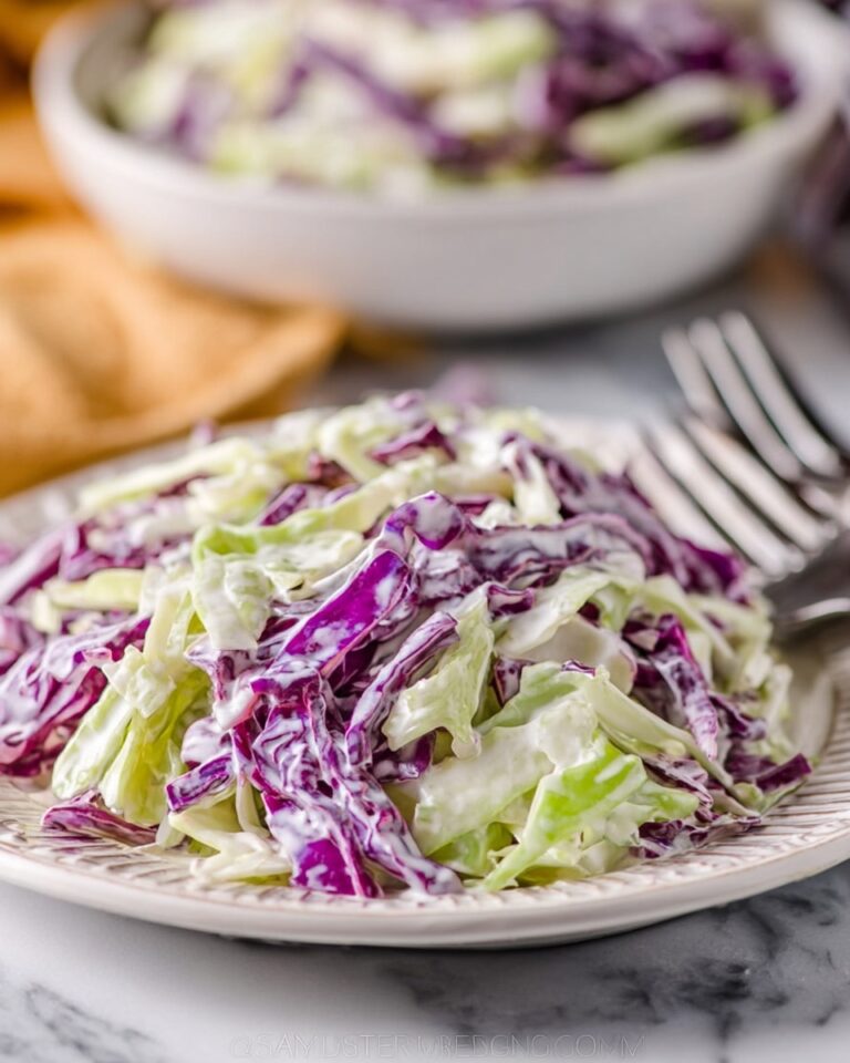 Creamy Coconut Coleslaw Recipe