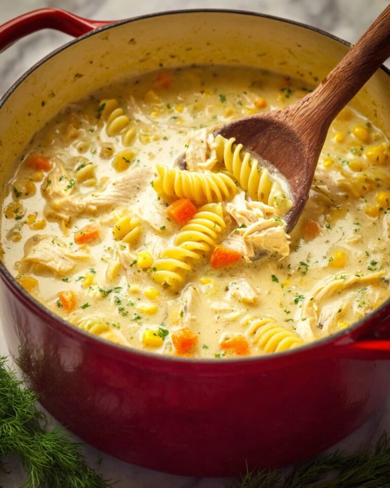 Creamy Chicken Noodle Soup Recipe