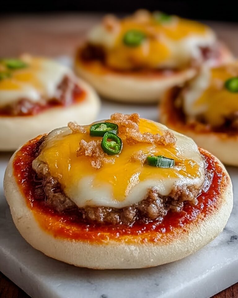 Old School Pizza Burgers – Cheesy, Saucy, and Nostalgically Delicious Recipe