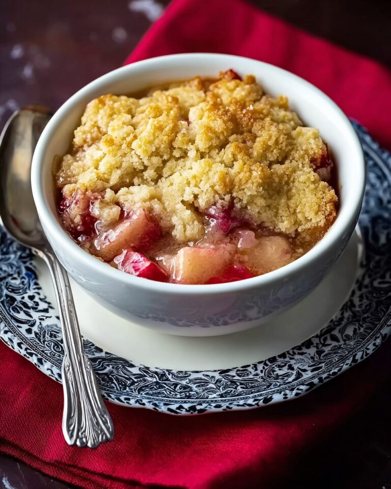 Rhubarb Pudding Cake Recipe