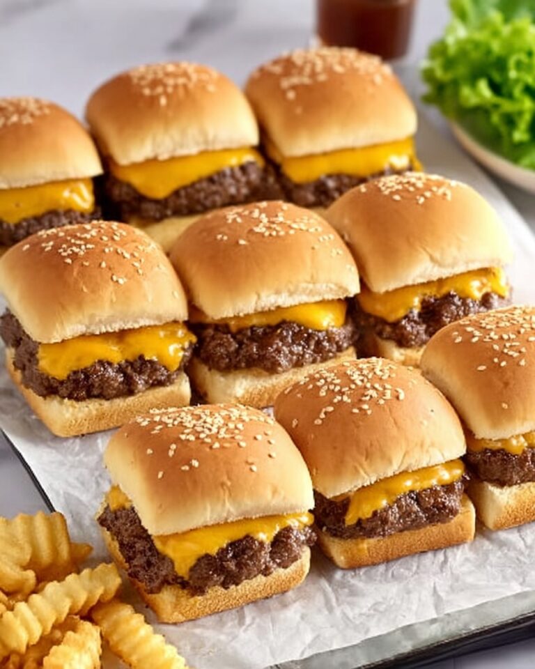 Ultimate Cheeseburger Sliders Recipe