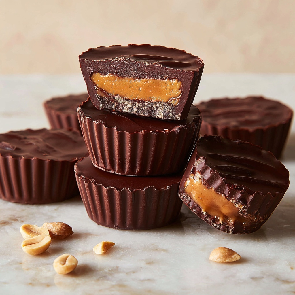 Homemade Peanut Butter Cups Recipe - Recipe Image