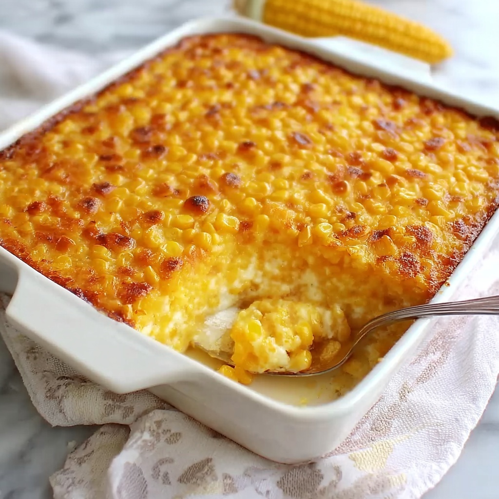 Easy Corn Casserole Recipe - Recipe Image