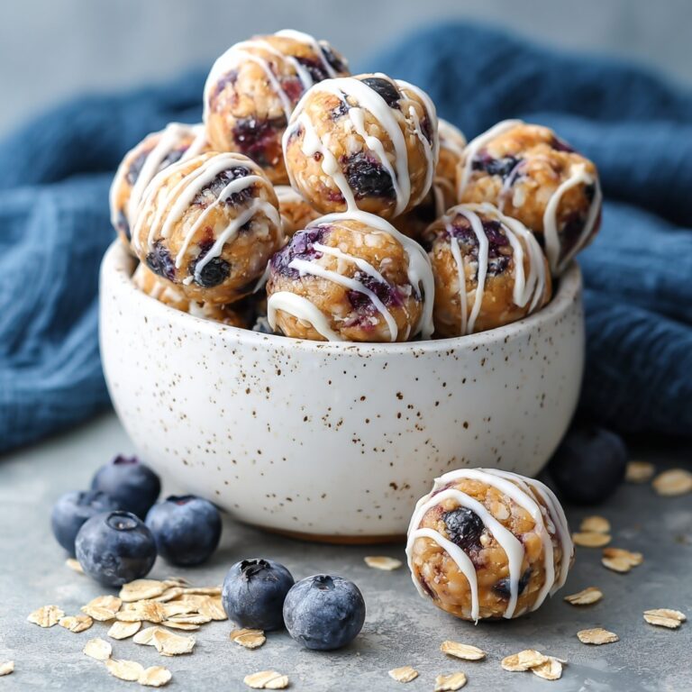 Blueberry Cheesecake Protein Balls Recipe